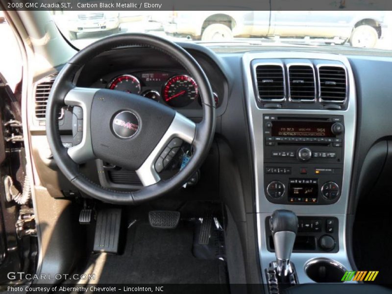 Carbon Black Metallic / Ebony 2008 GMC Acadia SLT