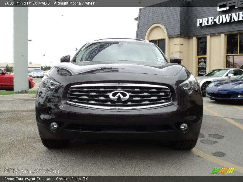 Midnight Mocha / Wheat 2009 Infiniti FX 50 AWD S