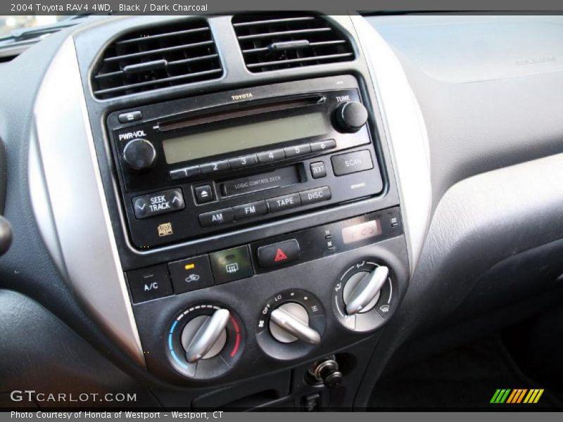 Black / Dark Charcoal 2004 Toyota RAV4 4WD