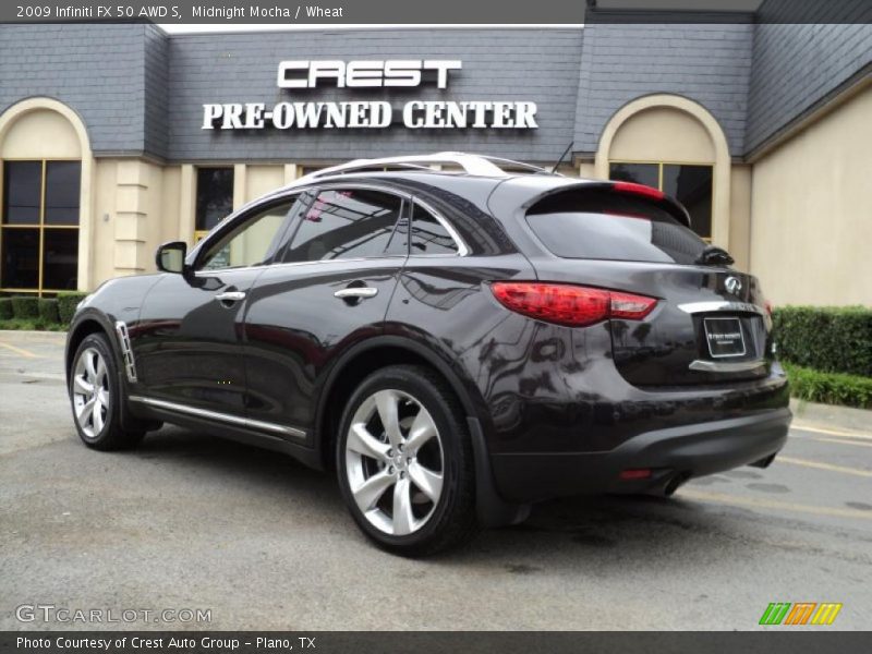 Midnight Mocha / Wheat 2009 Infiniti FX 50 AWD S