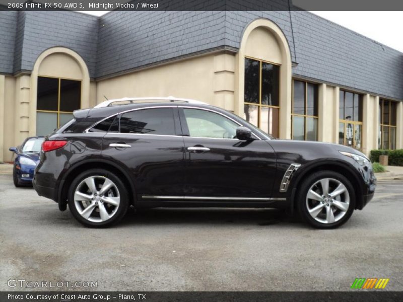 Midnight Mocha / Wheat 2009 Infiniti FX 50 AWD S