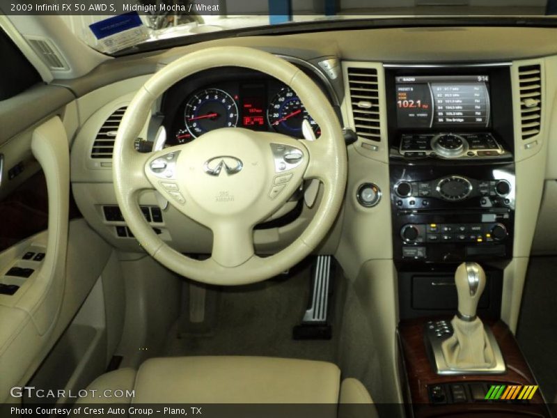 Midnight Mocha / Wheat 2009 Infiniti FX 50 AWD S
