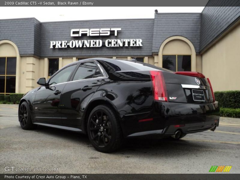 Black Raven / Ebony 2009 Cadillac CTS -V Sedan