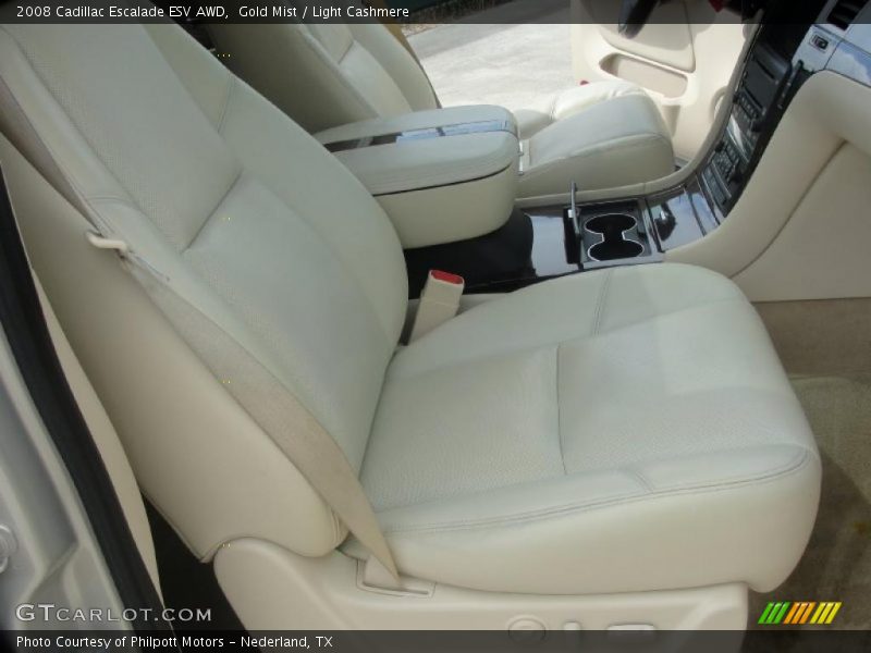 Gold Mist / Light Cashmere 2008 Cadillac Escalade ESV AWD