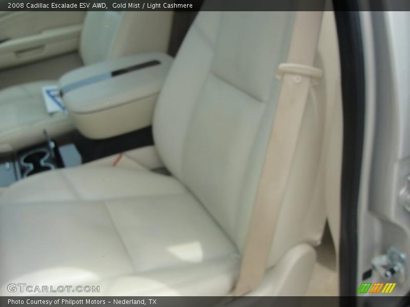 Gold Mist / Light Cashmere 2008 Cadillac Escalade ESV AWD