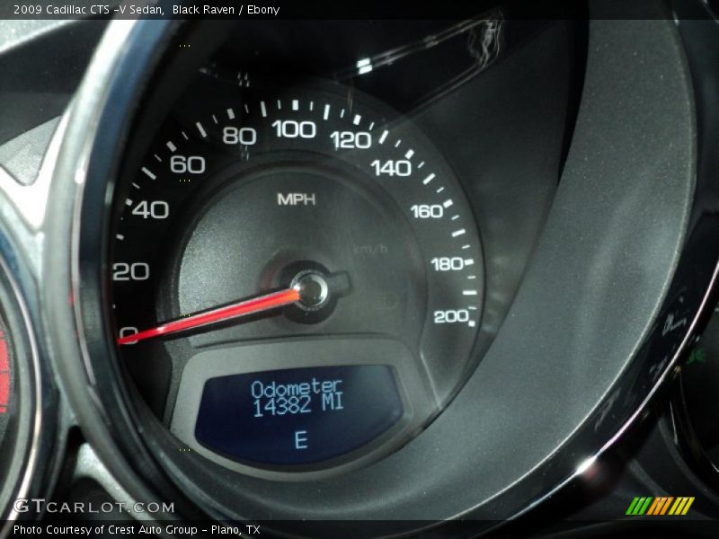 Black Raven / Ebony 2009 Cadillac CTS -V Sedan