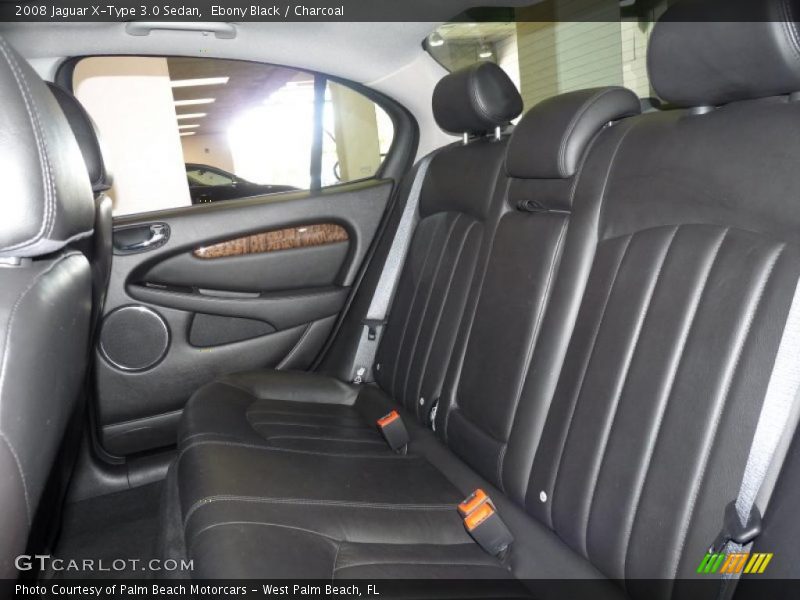 Ebony Black / Charcoal 2008 Jaguar X-Type 3.0 Sedan