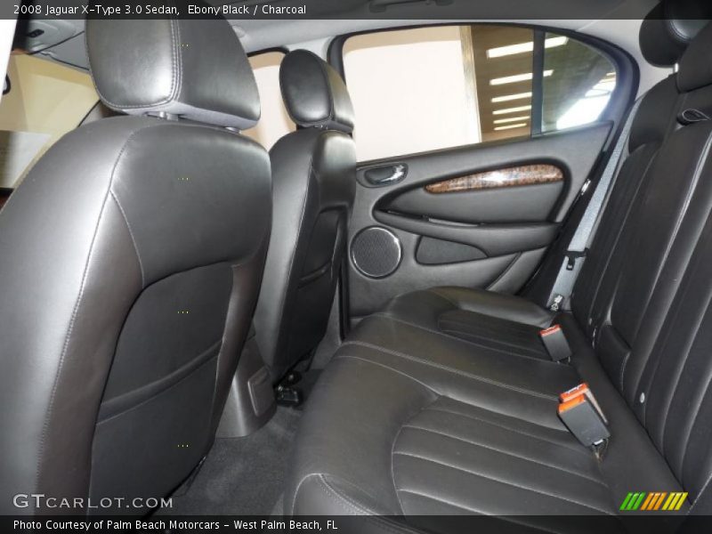 Ebony Black / Charcoal 2008 Jaguar X-Type 3.0 Sedan
