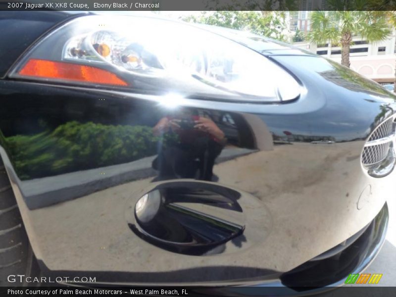 Ebony Black / Charcoal 2007 Jaguar XK XK8 Coupe