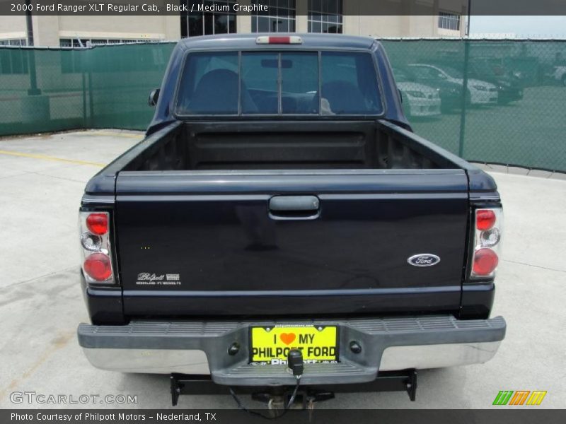Black / Medium Graphite 2000 Ford Ranger XLT Regular Cab
