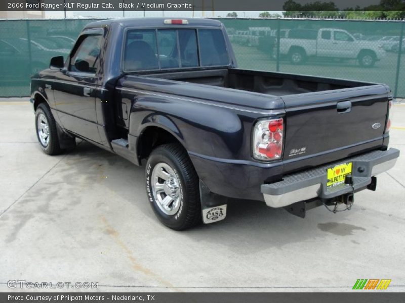 Black / Medium Graphite 2000 Ford Ranger XLT Regular Cab