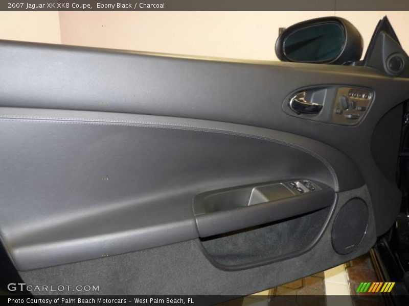 Ebony Black / Charcoal 2007 Jaguar XK XK8 Coupe