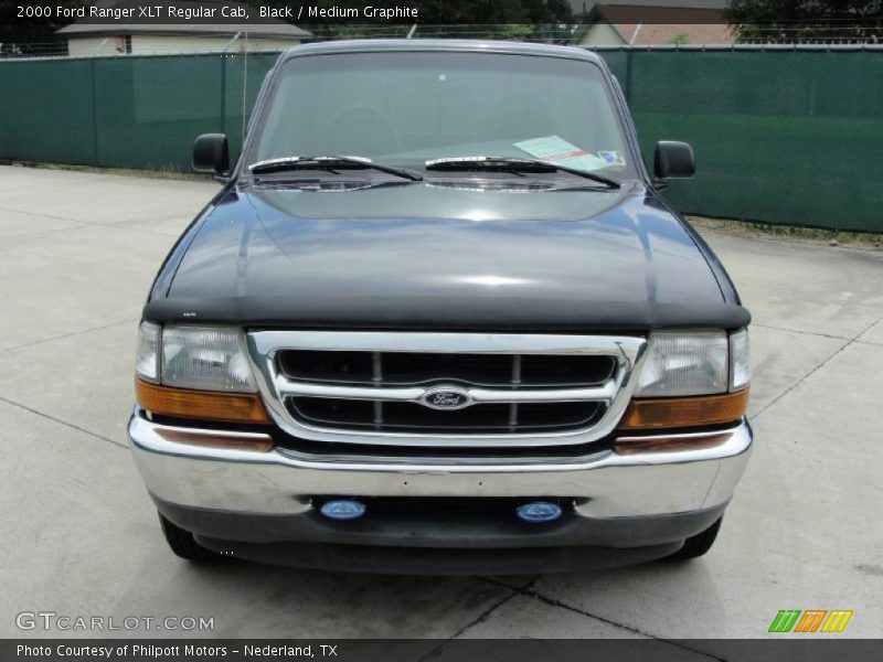 Black / Medium Graphite 2000 Ford Ranger XLT Regular Cab