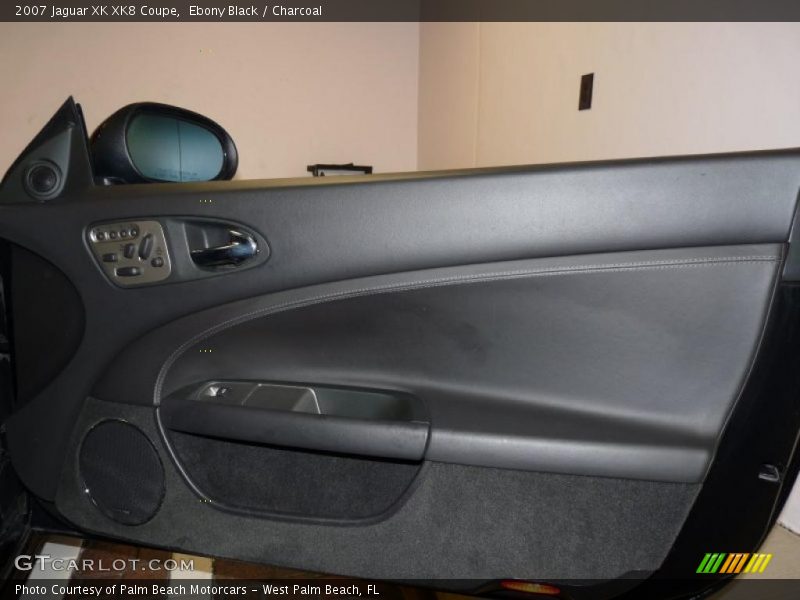 Ebony Black / Charcoal 2007 Jaguar XK XK8 Coupe