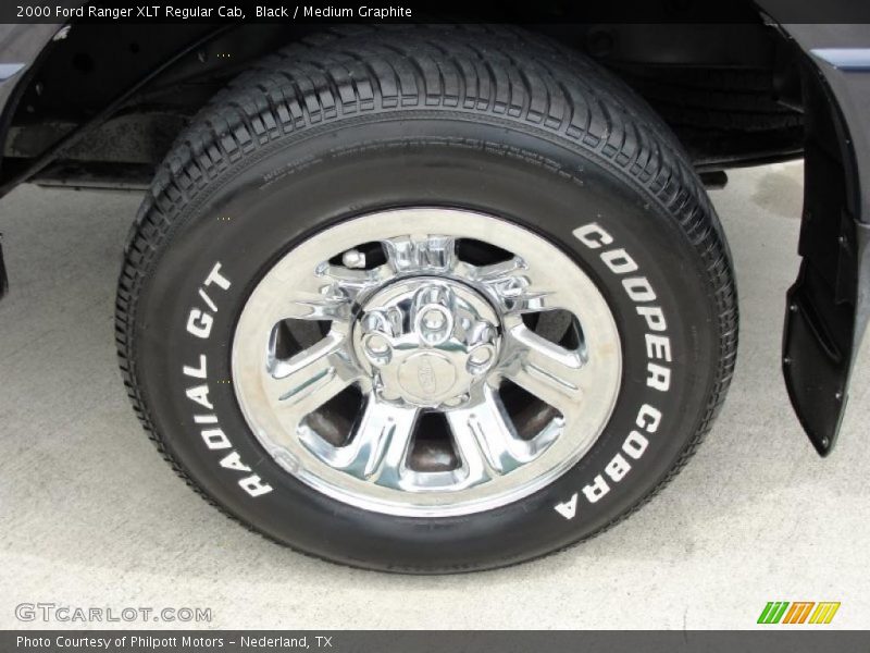 Black / Medium Graphite 2000 Ford Ranger XLT Regular Cab
