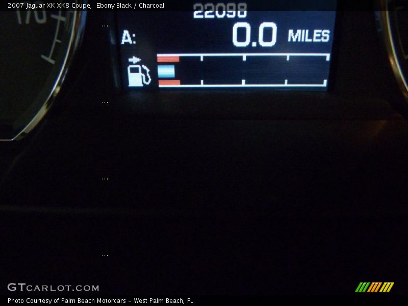 Ebony Black / Charcoal 2007 Jaguar XK XK8 Coupe