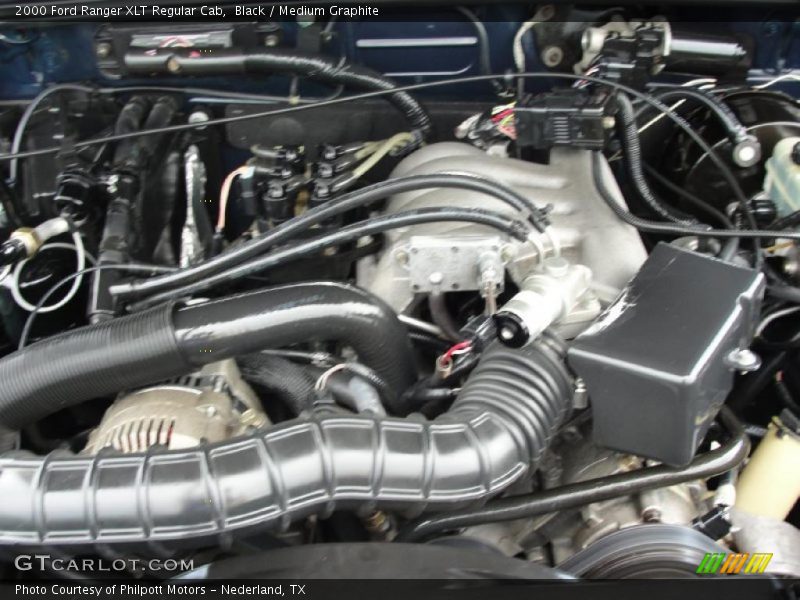 Black / Medium Graphite 2000 Ford Ranger XLT Regular Cab
