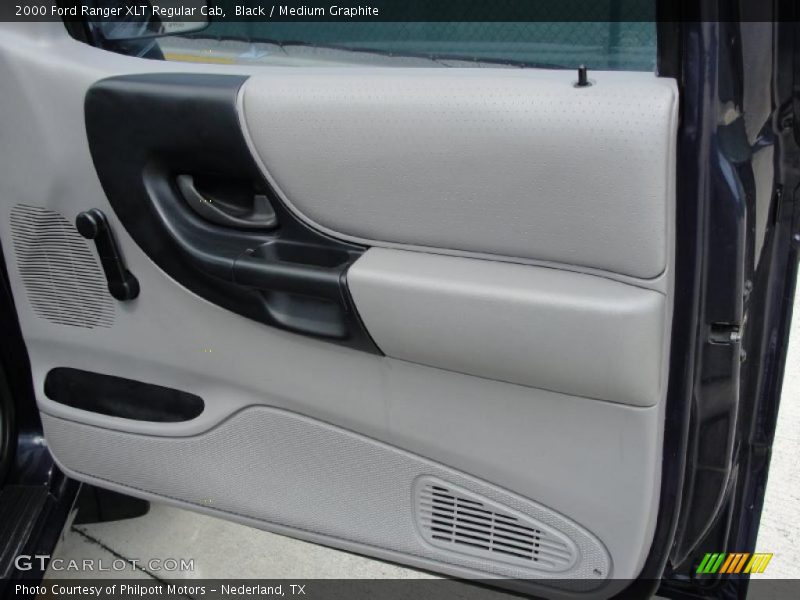 Black / Medium Graphite 2000 Ford Ranger XLT Regular Cab