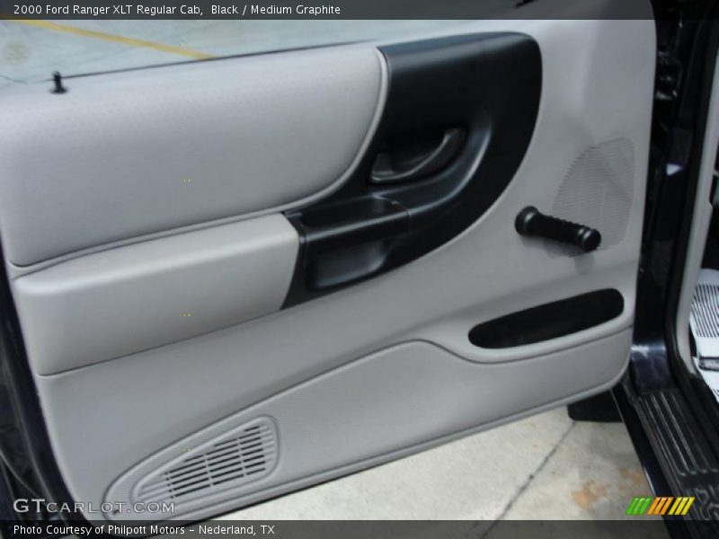 Black / Medium Graphite 2000 Ford Ranger XLT Regular Cab