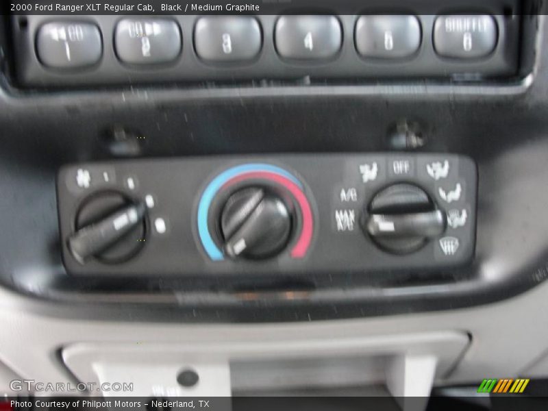 Black / Medium Graphite 2000 Ford Ranger XLT Regular Cab
