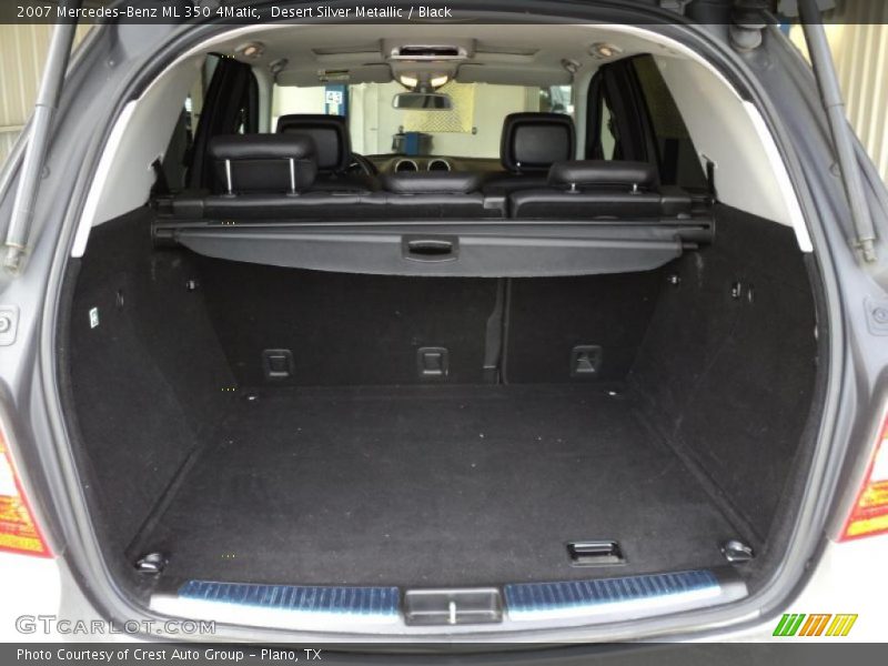 Desert Silver Metallic / Black 2007 Mercedes-Benz ML 350 4Matic