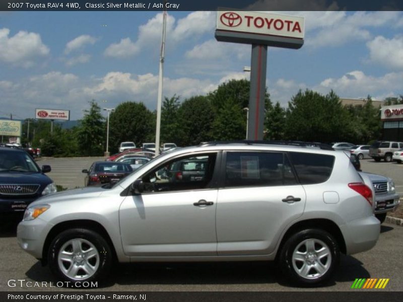 Classic Silver Metallic / Ash Gray 2007 Toyota RAV4 4WD