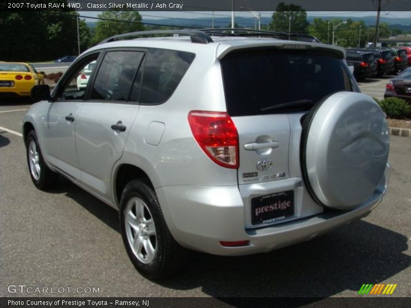 Classic Silver Metallic / Ash Gray 2007 Toyota RAV4 4WD