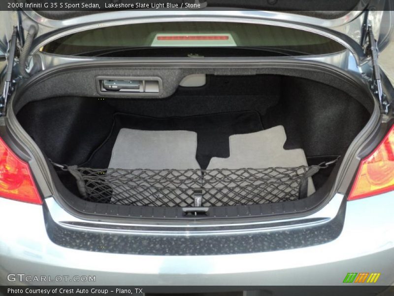 Lakeshore Slate Light Blue / Stone 2008 Infiniti G 35 S Sport Sedan