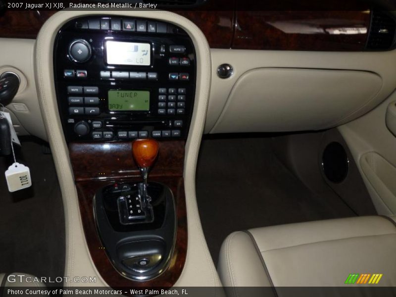 Radiance Red Metallic / Barley 2007 Jaguar XJ XJ8