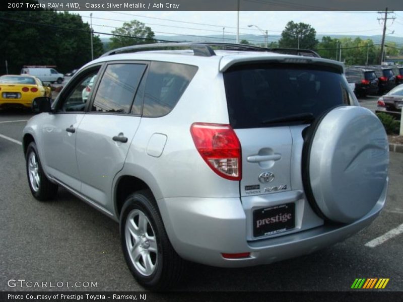 Classic Silver Metallic / Ash Gray 2007 Toyota RAV4 4WD