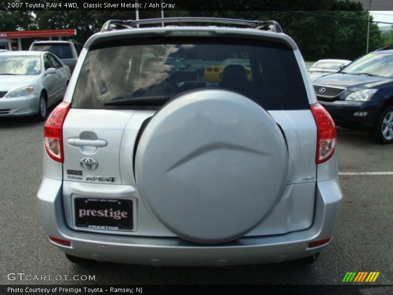 Classic Silver Metallic / Ash Gray 2007 Toyota RAV4 4WD