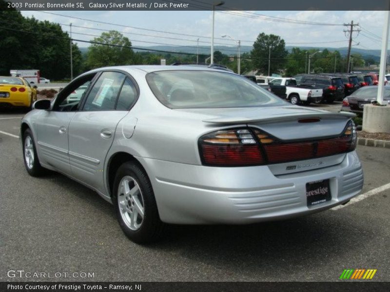 Galaxy Silver Metallic / Dark Pewter 2003 Pontiac Bonneville SE