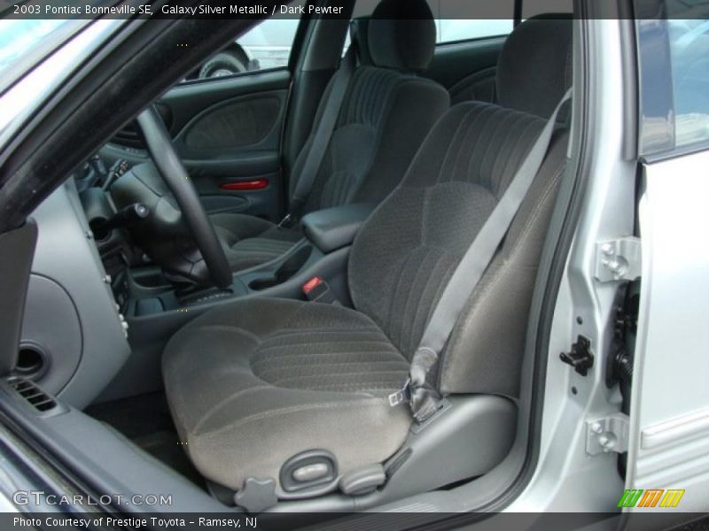 Galaxy Silver Metallic / Dark Pewter 2003 Pontiac Bonneville SE