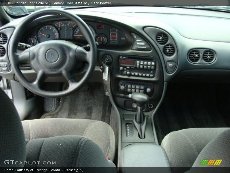 Galaxy Silver Metallic / Dark Pewter 2003 Pontiac Bonneville SE