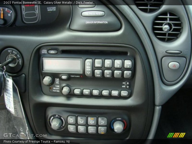 Galaxy Silver Metallic / Dark Pewter 2003 Pontiac Bonneville SE