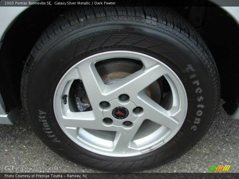 Galaxy Silver Metallic / Dark Pewter 2003 Pontiac Bonneville SE