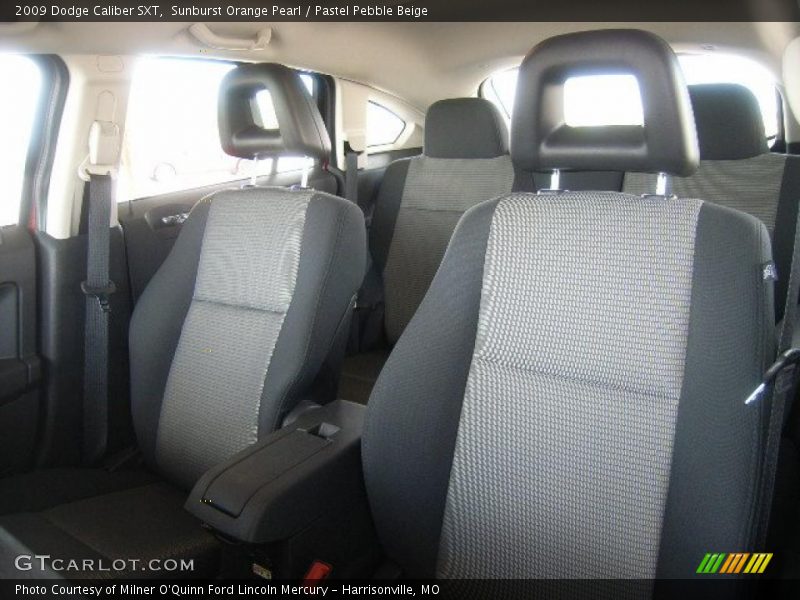 Sunburst Orange Pearl / Pastel Pebble Beige 2009 Dodge Caliber SXT