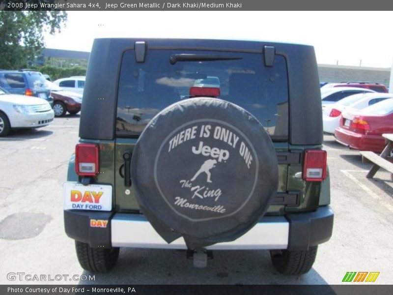 Jeep Green Metallic / Dark Khaki/Medium Khaki 2008 Jeep Wrangler Sahara 4x4