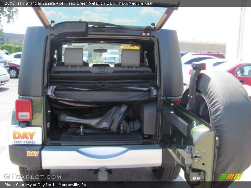 Jeep Green Metallic / Dark Khaki/Medium Khaki 2008 Jeep Wrangler Sahara 4x4