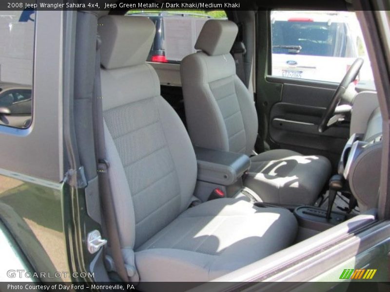 Jeep Green Metallic / Dark Khaki/Medium Khaki 2008 Jeep Wrangler Sahara 4x4