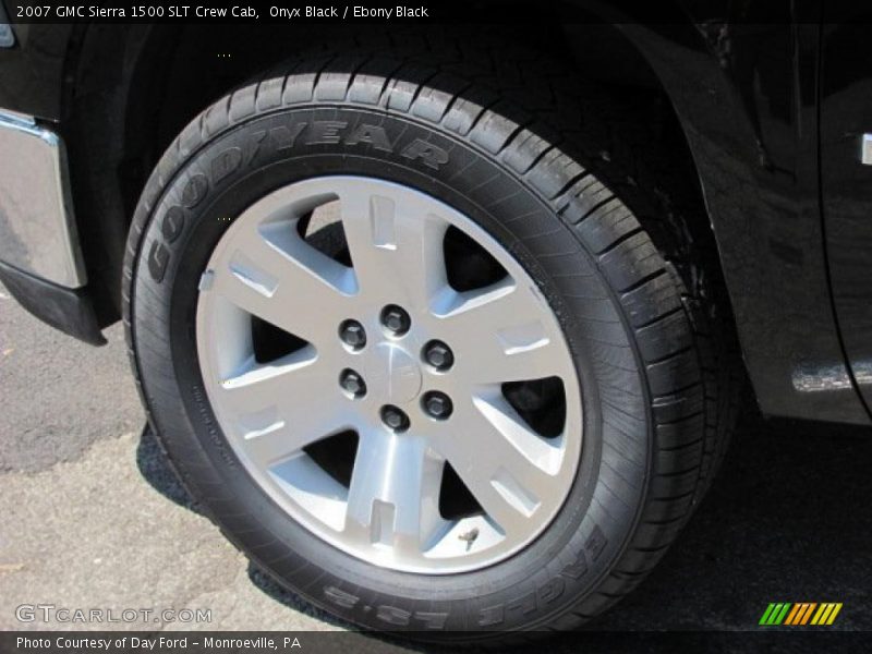 Onyx Black / Ebony Black 2007 GMC Sierra 1500 SLT Crew Cab