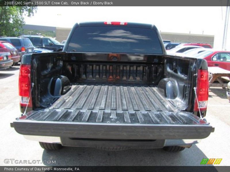 Onyx Black / Ebony Black 2007 GMC Sierra 1500 SLT Crew Cab