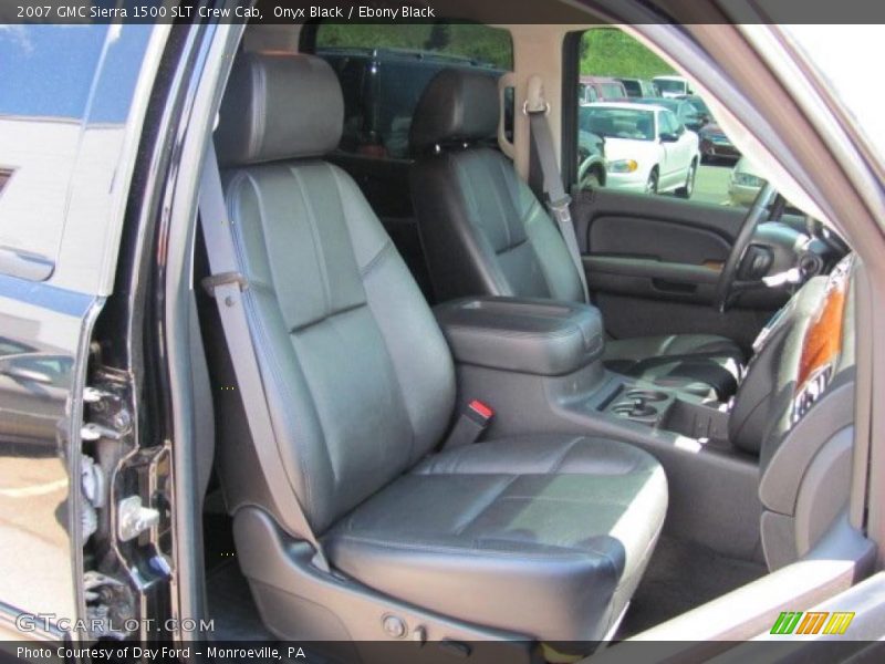 Onyx Black / Ebony Black 2007 GMC Sierra 1500 SLT Crew Cab