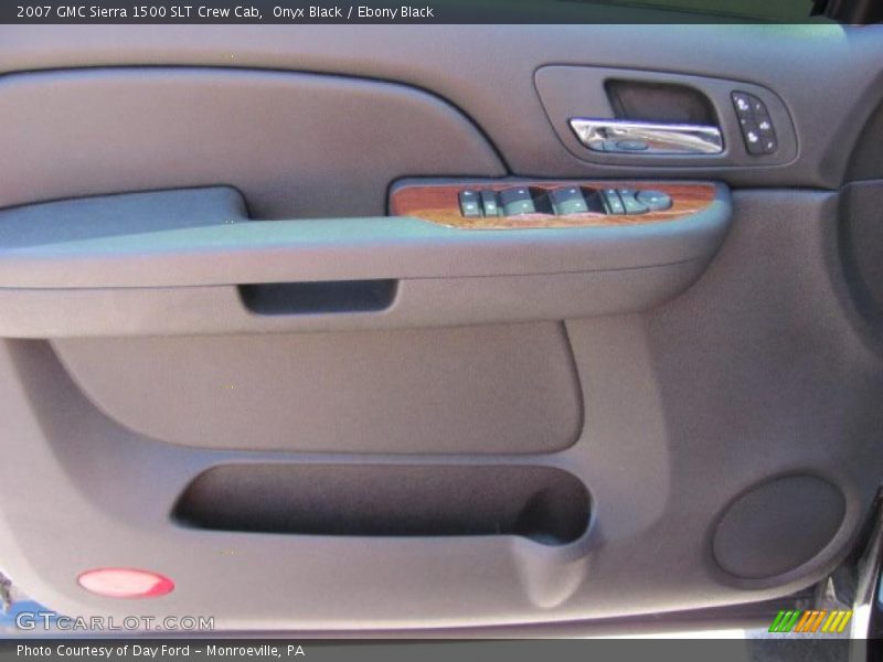 Onyx Black / Ebony Black 2007 GMC Sierra 1500 SLT Crew Cab