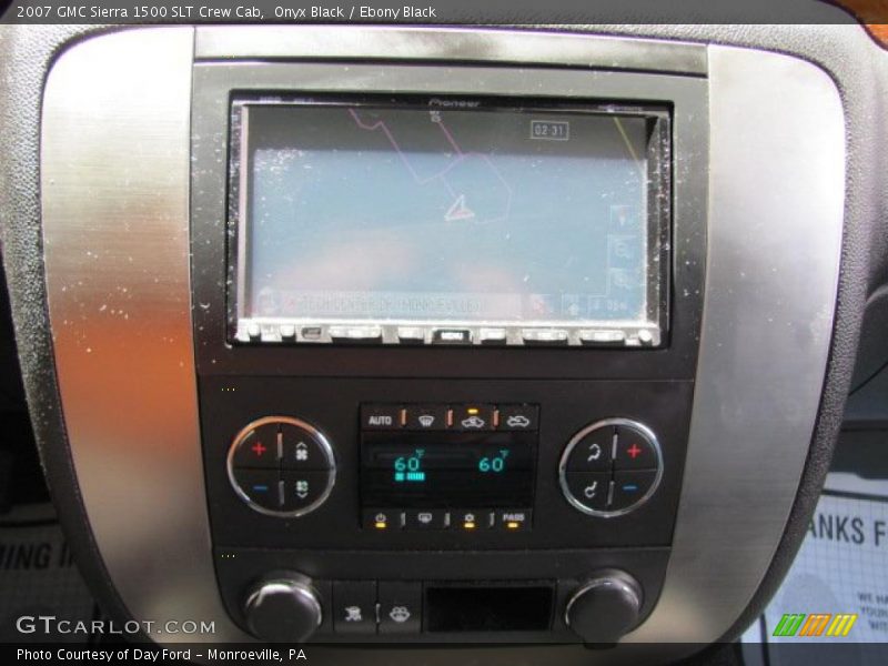 Onyx Black / Ebony Black 2007 GMC Sierra 1500 SLT Crew Cab