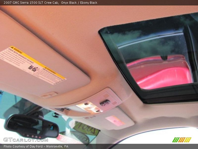 Onyx Black / Ebony Black 2007 GMC Sierra 1500 SLT Crew Cab