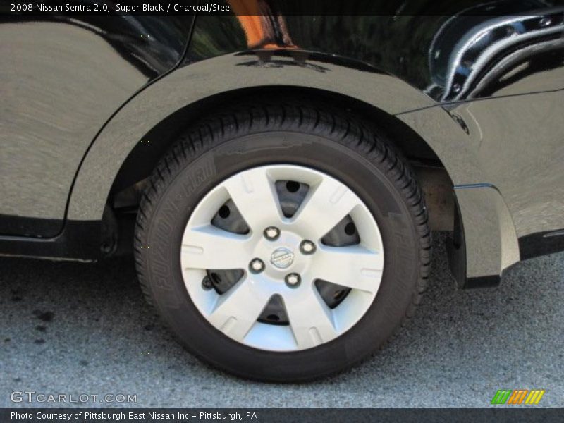 Super Black / Charcoal/Steel 2008 Nissan Sentra 2.0