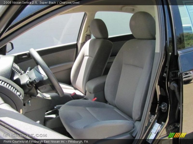 Super Black / Charcoal/Steel 2008 Nissan Sentra 2.0