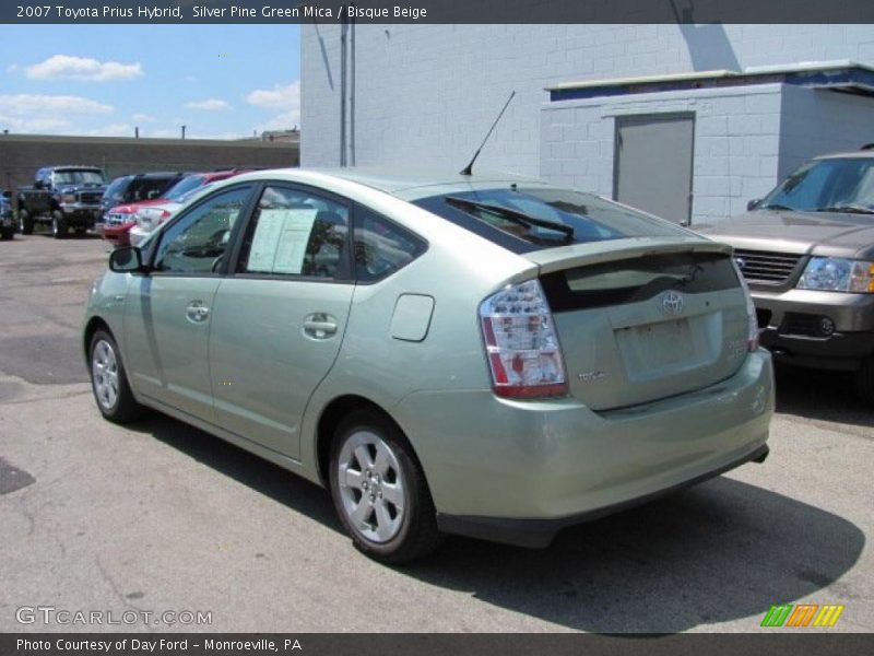 Silver Pine Green Mica / Bisque Beige 2007 Toyota Prius Hybrid