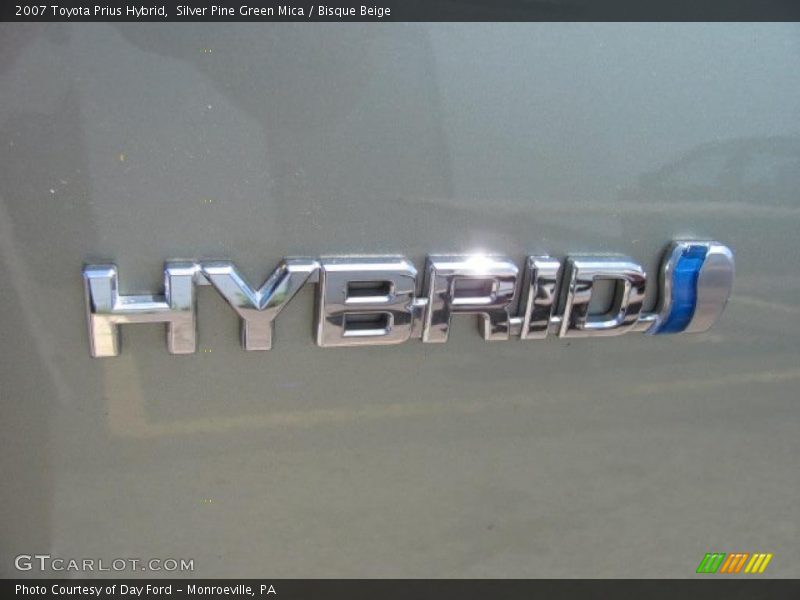 Silver Pine Green Mica / Bisque Beige 2007 Toyota Prius Hybrid